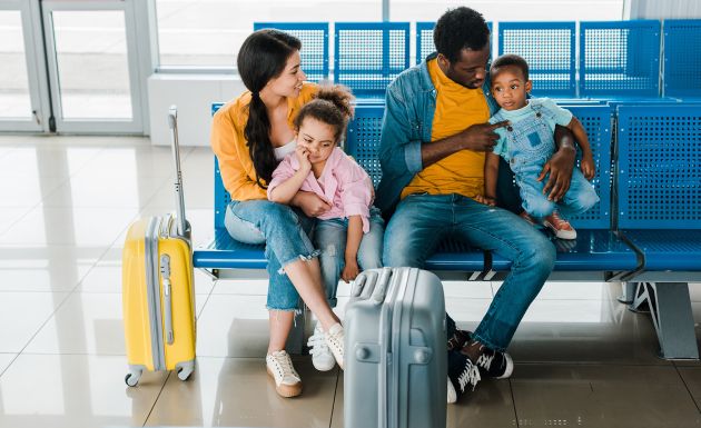 Accueil à l’aéroport